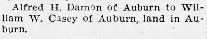 Mention in The Lewiston Daily Sun, 22 February 1911