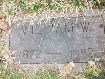 William W. Casey Gravestone