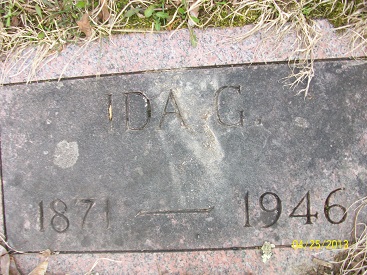 Ida G. Casey Gravestone