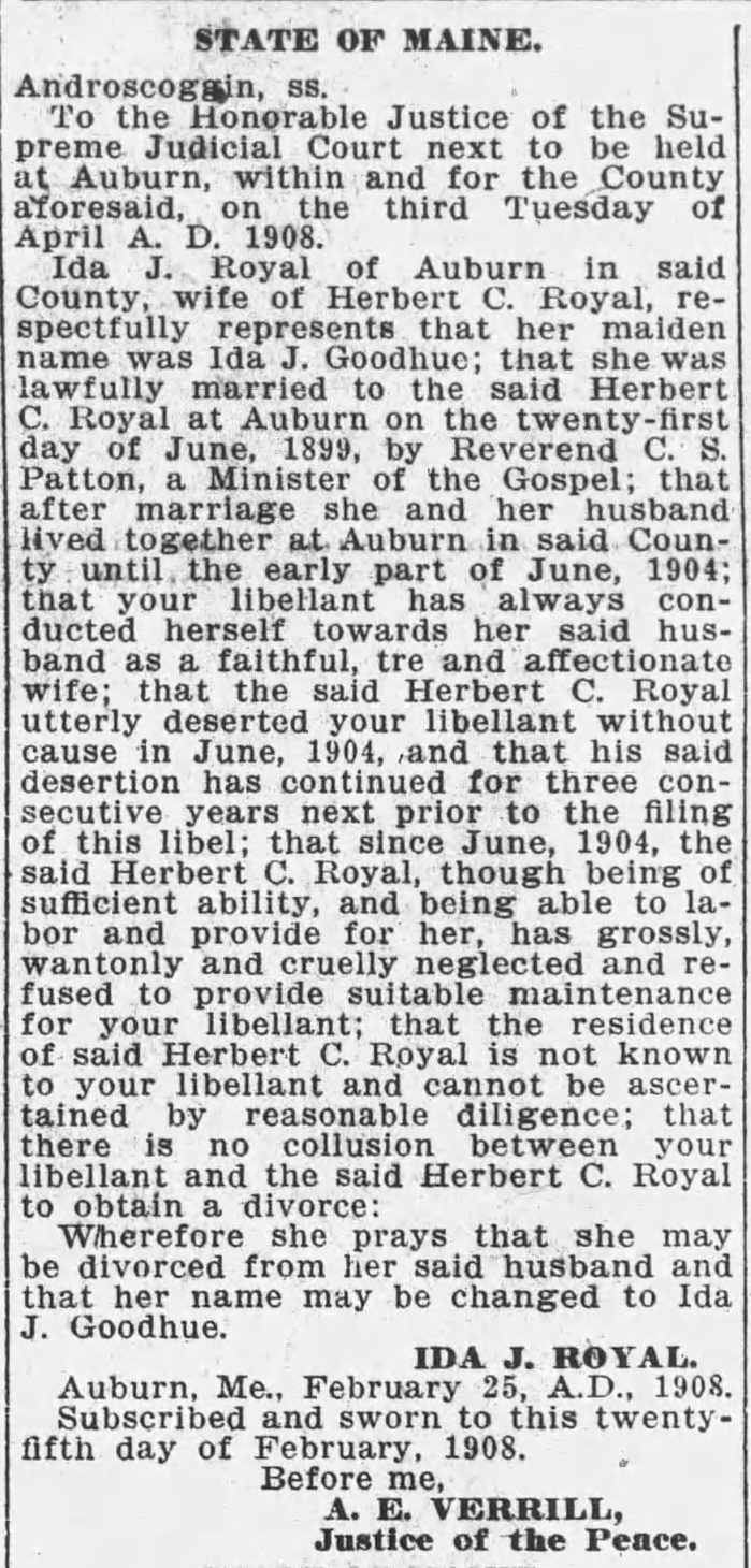 Lewiston Daily Sun — 27 February 1908