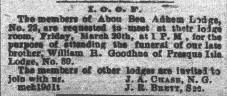 Lewiston Evening Journal - 19 March 1891