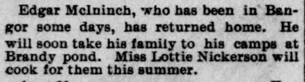Local News Item from The (Ellsworth) American, 24 Jun 1914 Local News Item from The (Ellsworth) American, 24 Jun 1914