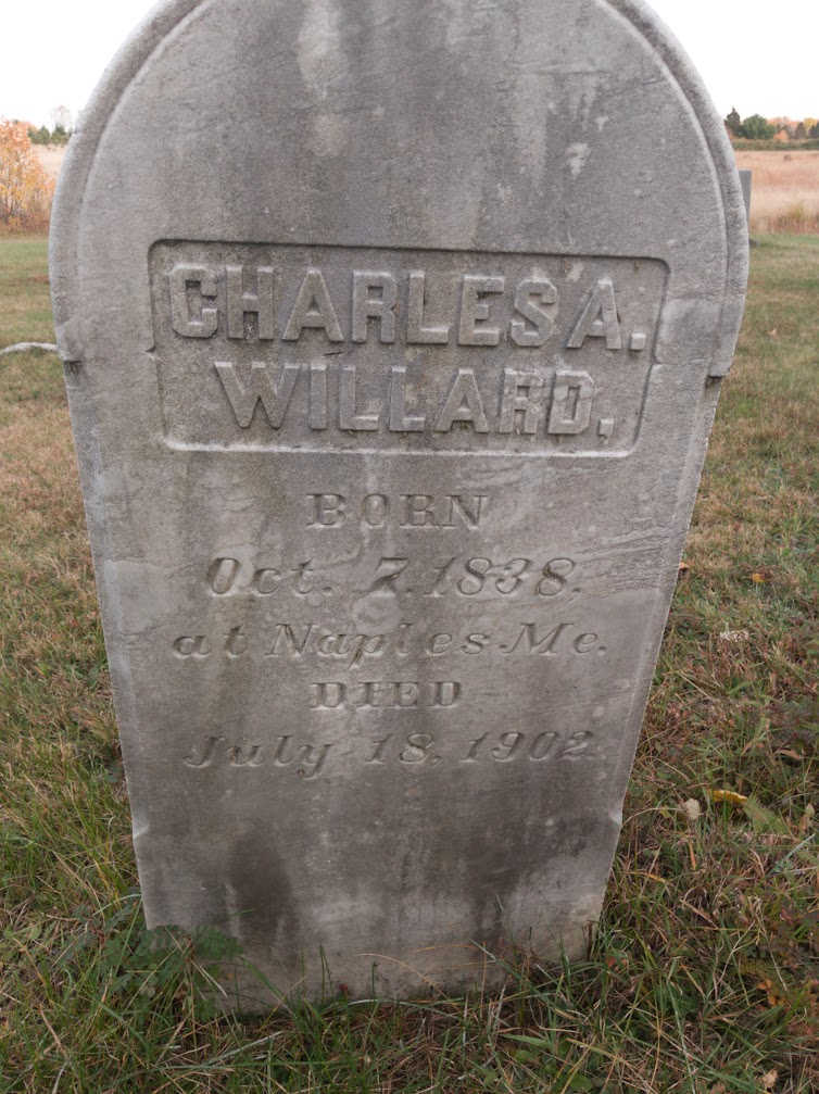Gravestone for Charles A. Willard Gravestone for Charles A. Willard